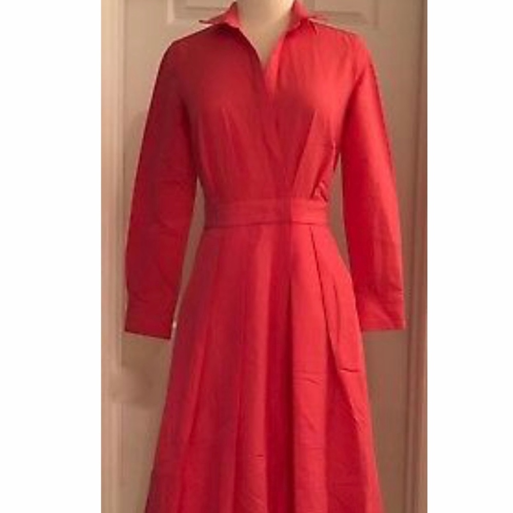 J.CREW COLLECTION WIDE-LEG JUMPSUIT IN BRIGHT DAHL